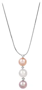JwL Luxury Pearls Feine Halskette mit Perle und Zirkonen JL0425 (Kette, Anhänger)