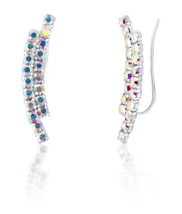 JwL Luxury Pearls Glitzernde Längsohrringe mit Kristallen JL0741