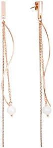 JwL Luxury Pearls Luxuriöse lange Ohrringe mit echten Perlen JL0486CH