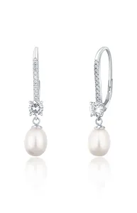 JwL Luxury Pearls Luxuriöse Silberohrringe mit echten Perlen JL0717