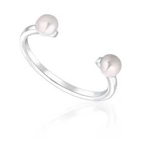 JwL Luxury Pearls Minimalist Romantischer Ring mit echten Perlen JL0761