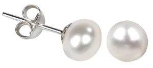 JwL Luxury Pearls Ohrringe aus echten weißen Seeperlen JL0026