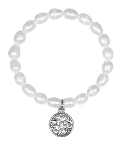 JwL Luxury Pearls Perlenarmband Baum des Lebens JL0549