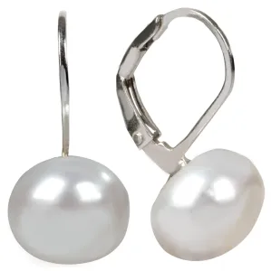 JwL Luxury Pearls Silberohrringe mit echter Perle JL0022
