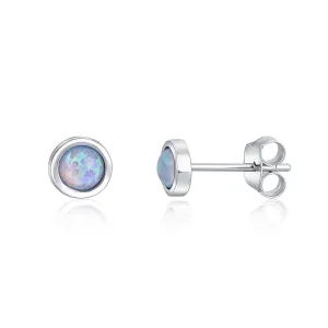 JwL Luxury Pearls Silber Ohrringe mit Opal JL0616