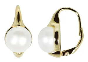 JwL Luxury Pearls Vergoldete Ohrringe mit echten Perlen JL0532