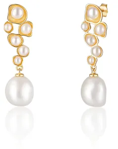 JwL Luxury Pearls Vergoldete Perlenohrringe JL0655