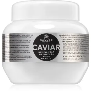 Kallos Caviar Anti-Aging Hair Mask pflegende Haarmaske für reifes Haar 275 ml
