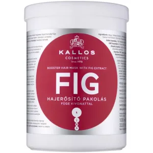 Kallos Fig Booster Hair Mask kräftigende Maske für alle Haartypen 1000 ml