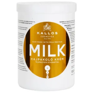 Kallos Milk Hair Mask kräftigende Maske mit Hydratationswirkung 1000 ml