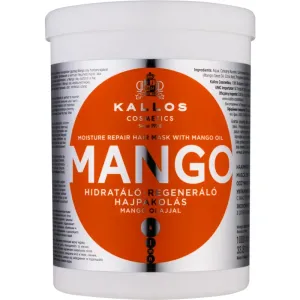 Kallos Mango Moisture Repair Hair Mask pflegende Haarmaske für trockenes und geschädigtes Haar 1000 ml