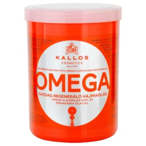 Kallos Omega Rich Repair Hair Mask pflegende Haarmaske für geschädigtes Haar 1000 ml