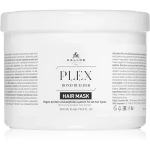 Kallos Plex Hair Mask Regenerierende Maske für beschädigtes, chemisch behandeltes Haar 500 ml