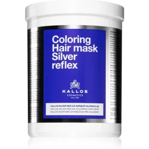 Kallos Silver Reflex Maske für die Haare neutralisiert gelbe Verfärbungen 1000 ml
