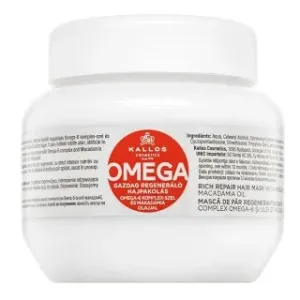 Kallos Omega Rich Repair Hair Mask kräftigende Maske für sprödes Haar 275 ml