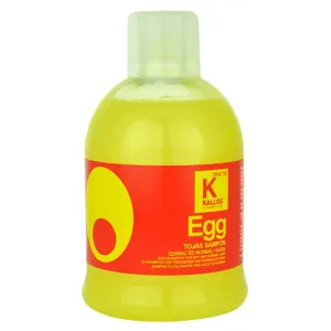 Kallos Egg Shampoo mit ernährender Wirkung für trockenes und normales Haar 1000 ml