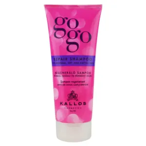 Kallos Gogo erneuerndes Shampoo für trockenes und zerbrechliches Haar 200 ml