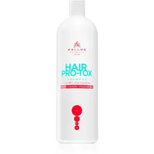 Kallos Hair Pro-Tox Shampoo mit Keratin für trockenes und beschädigtes Haar 1000 ml
