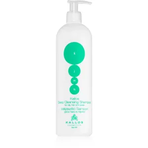 Kallos KJMN Deep Cleansing tiefenreinigendes Shampoo für fettiges Haar und Kopfhaut 500 ml