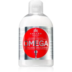 Kallos Omega Rich Regenerating Shampoo Stärkungsshampoo für geschädigtes Haar 1000 ml
