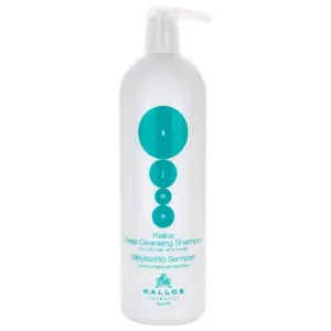 Kallos KJMN Deep Cleansing tiefenreinigendes Shampoo für fettiges Haar und Kopfhaut 1000 ml