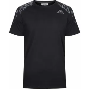 Kappa LOGO DAZERO Herrenshirt, schwarz, größe M