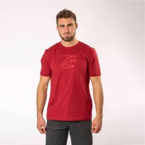 Kappa LOGO EPECHINO Herrenshirt, rot, größe XL