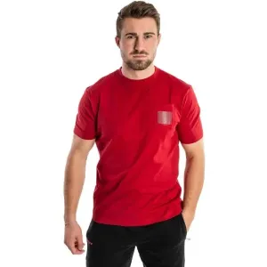 Kappa LOGO FISCA Herren T-Shirt, rot, größe L