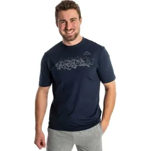 Kappa LOGO FOPPO Herren T-Shirt, dunkelblau, größe 2XL