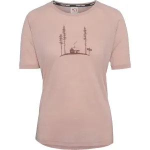 KARI TRAA ANE Damen T-Shirt, rosa, größe XL