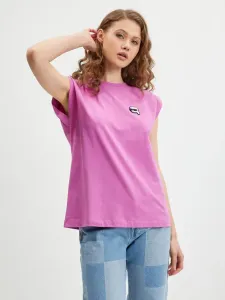 Karl Lagerfeld Ikonik T-Shirt Rosa #981083