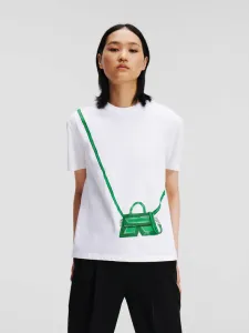 Karl Lagerfeld T-Shirt Weiß