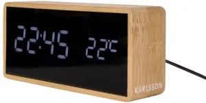 Karlsson Design LED Wecker mit Thermometer KA5724