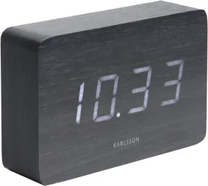 Karlsson Design-LED-Wecker - Uhr KA5653BK