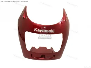 Kawasaki COWLING.,UPP,C.C.RED 550485460L1