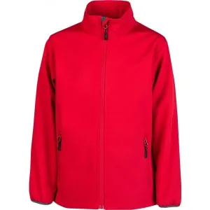 Kensis RORI JR Softshelljacke für Jungs, rot, größe 128-134