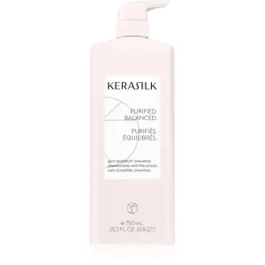 KERASILK Essentials Anti-Dandruff Shampoo sanftes Shampoo gegen Schuppen 750 ml