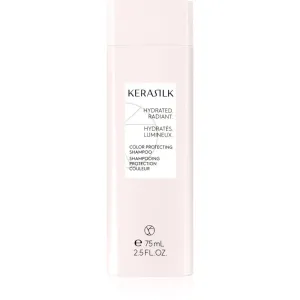 KERASILK Essentials Color Protecting Shampoo Shampoo für gefärbtes, chemisch behandeltes und aufgehelltes Haar 75 ml