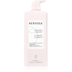 KERASILK Essentials Color Protecting Shampoo Shampoo für gefärbtes, chemisch behandeltes und aufgehelltes Haar 750 ml