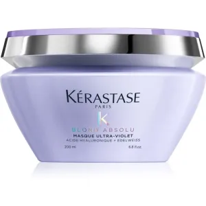 Kérastase Blond Absolu Masque Ultra-Violet Tiefenpflege für blondiertes Haar oder kaltblonde Strähnchen 200 ml