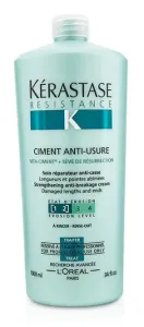 Kérastase Wiederherstellende Behandlung für geschädigtes Haar Ciment Anti-Usure (Strengthening Anti-Breakage Cream) 1000 ml