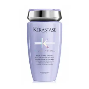 Kérastase Blond Absolu Bain Ultra-Violet Pflegeshampoo für platinblondes und graues Haar 1000 ml