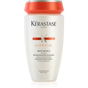 Kérastase Intensiv nährendes Shampoo für sehr trockenes und empfindliches Haar Bain Satin 2 Irisome (Exceptional Nutrition Shampoo) 250 ml