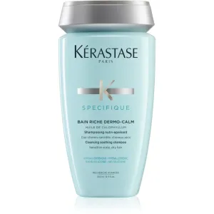 Kérastase Beruhigendes Shampoo für empfindliche Kopfhaut und trockenes Haar Bain Riche Dermo-Calm (Hypoallergenic Cleansing Soothing Shampoo Sensitive Scalp Dry Hair) 250 ml
