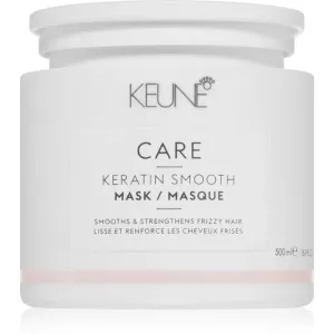 Keune Care Keratin Smooth Mask feuchtigkeitsspendende Maske für die Haare für trockenes und beschädigtes Haar 500 ml