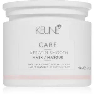 Keune Care Keratin Smooth Mask feuchtigkeitsspendende Maske für die Haare für trockenes und beschädigtes Haar 200 ml