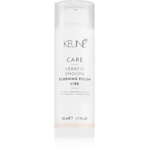 Keune Care Keratin Smooth Silkening Polish Cire Stylingcreme für glatte, glänzende Haare 50 ml