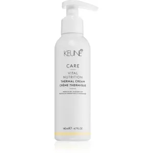 Keune Care Vital Nutrition Thermal Cream Nährende Hitzeschutz-Creme für trockenes und zerbrechliches Haar 140 ml