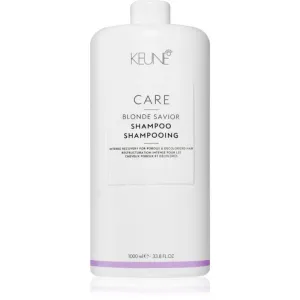 Keune Care Blonde Savior Shampoo Haarshampoo auch für coloriertes und chemisch behandeltes Haar 1000 ml