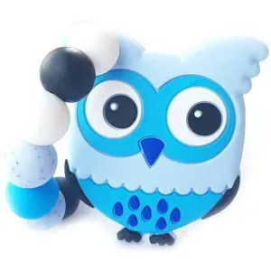 KidPro Teether Owl Blue Beißring 1 St